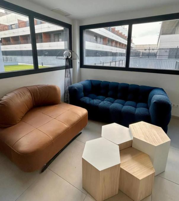Estudios Homer Y Disney Con Piscina Climatizada, Piscina Exterior,Gimnasio, Coworking, Padel,Netflix Y Wifi Gratis ซานเซบัสเตียน เดลอส เรเยส ภายนอก รูปภาพ